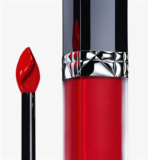 dior rouge liquid lipstick sequin|christian Dior transfer proof lipstick.